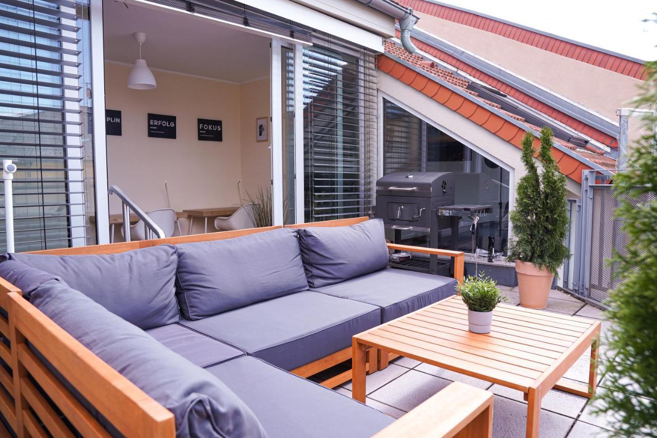 Fullhouse - Halle - Ab7 Rooftop - Bbq Grill - Elevator - Balcony Halle (Saale) Exterior foto
