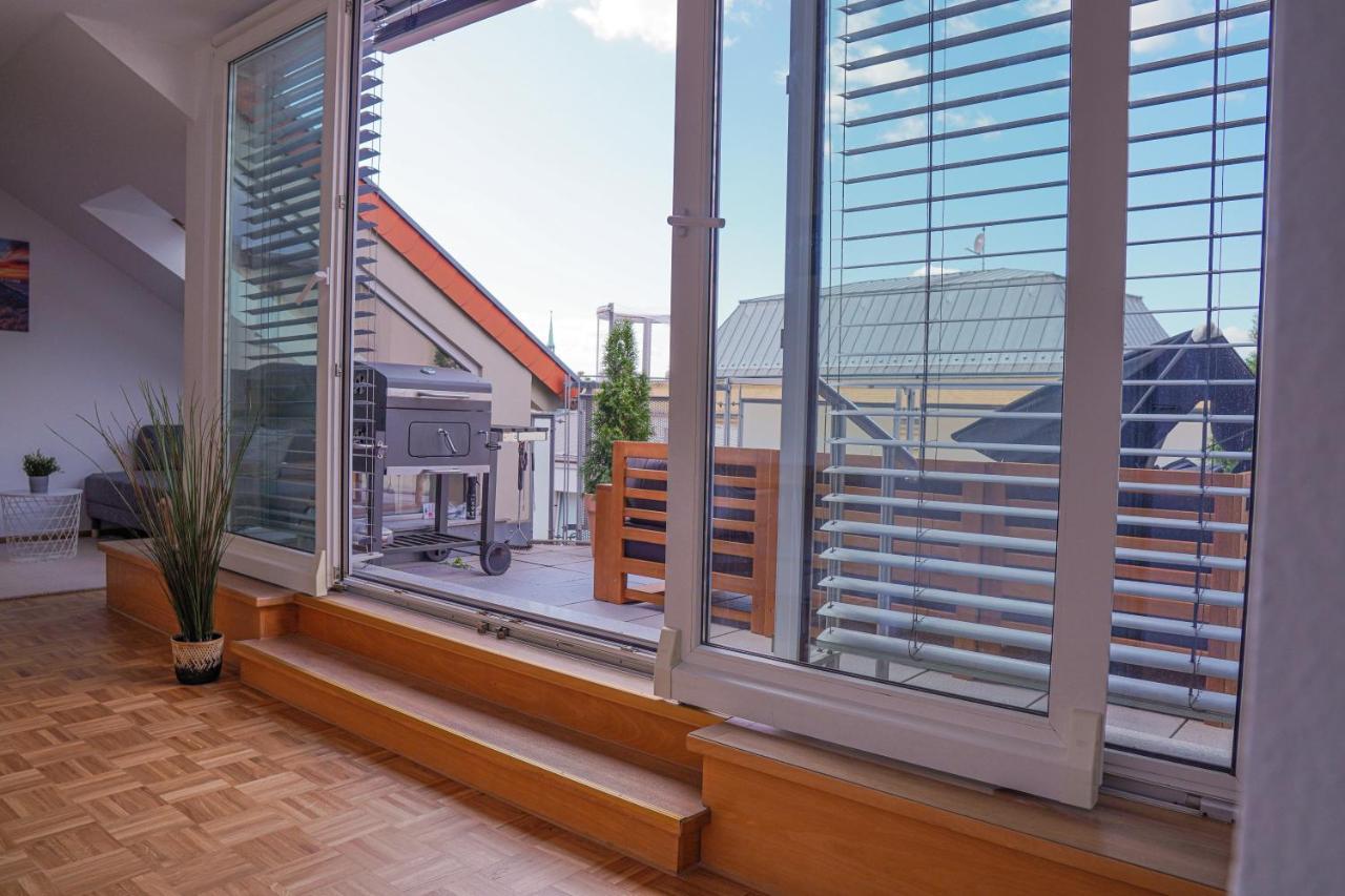 Fullhouse - Halle - Ab7 Rooftop - Bbq Grill - Elevator - Balcony Halle (Saale) Exterior foto