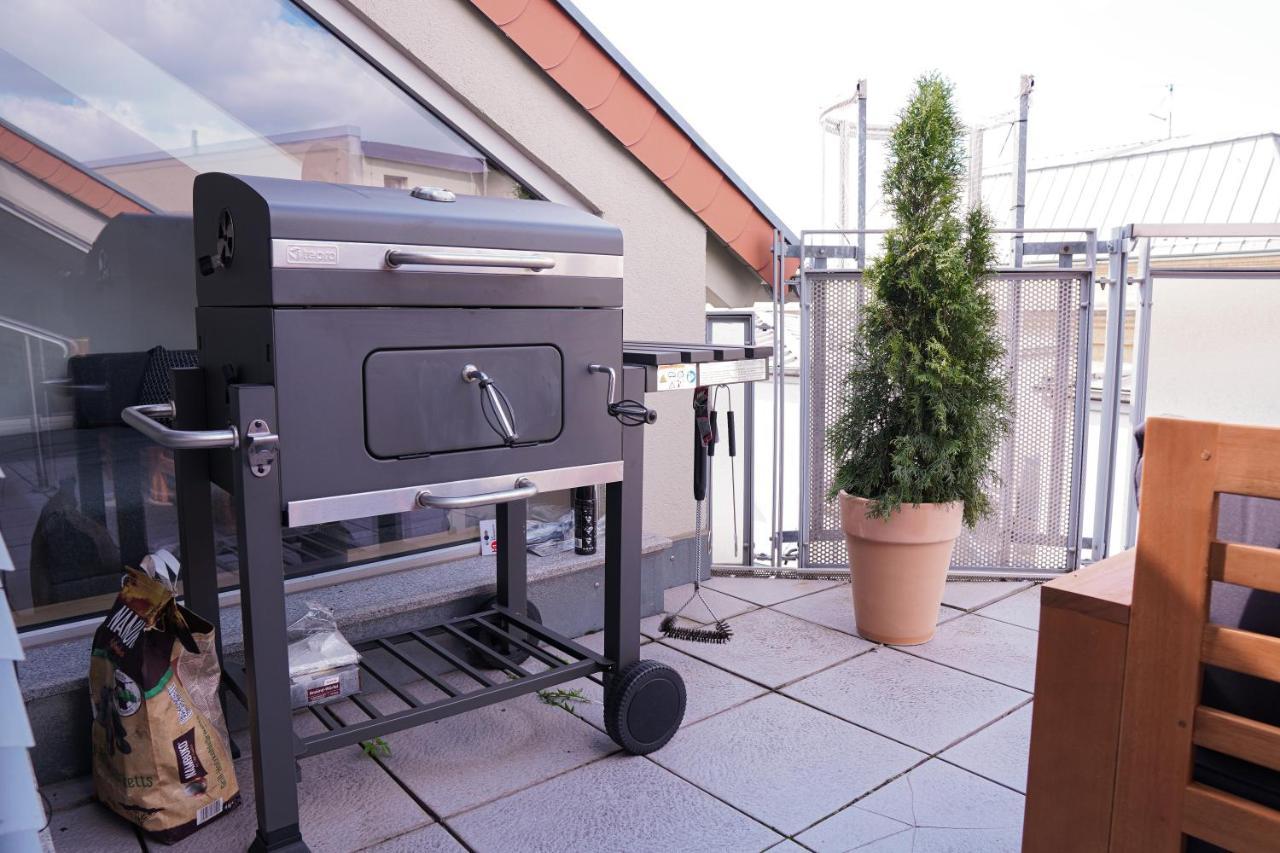 Fullhouse - Halle - Ab7 Rooftop - Bbq Grill - Elevator - Balcony Halle (Saale) Exterior foto